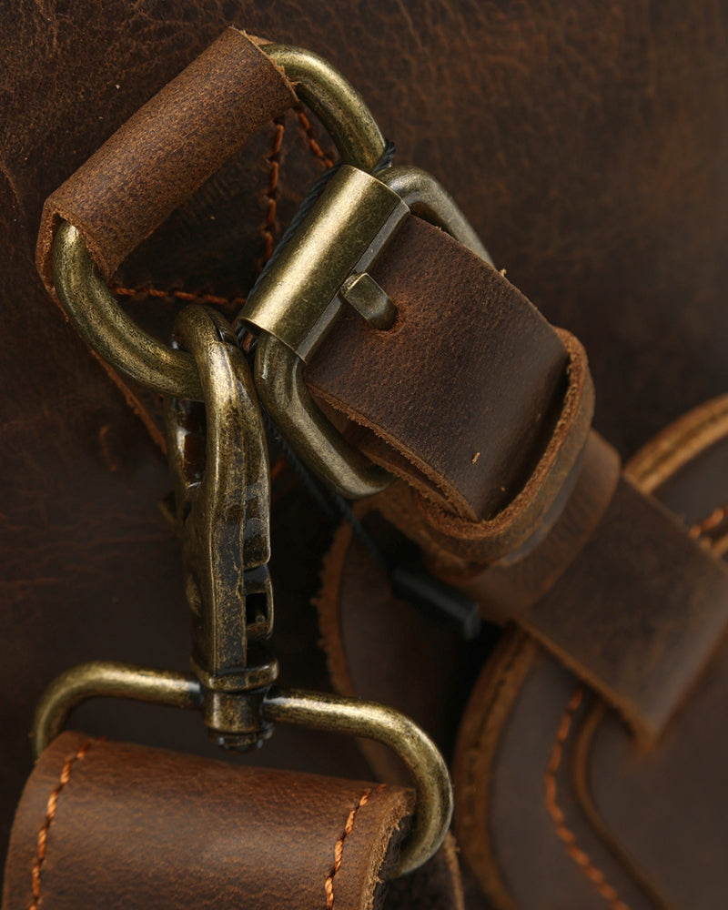 Borsone in pelle Montague